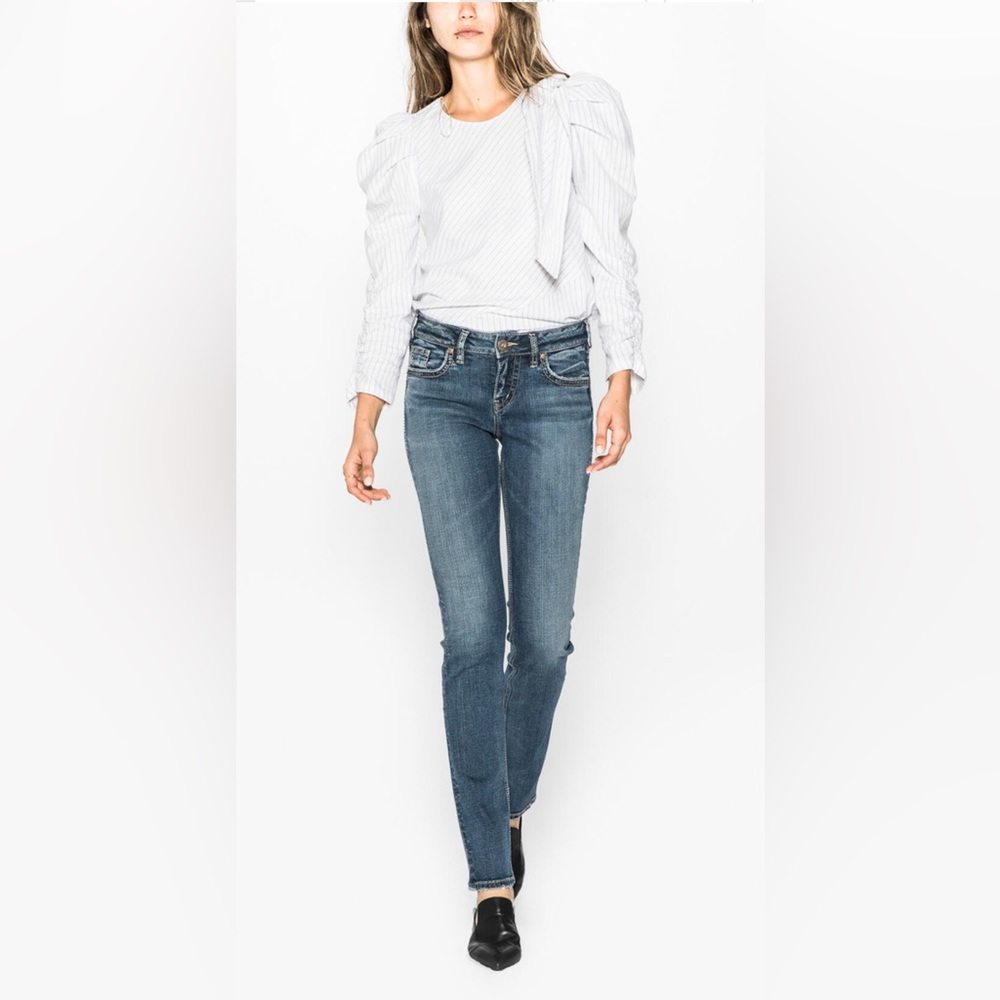 Silver Jeans, SUKI straight, EUC